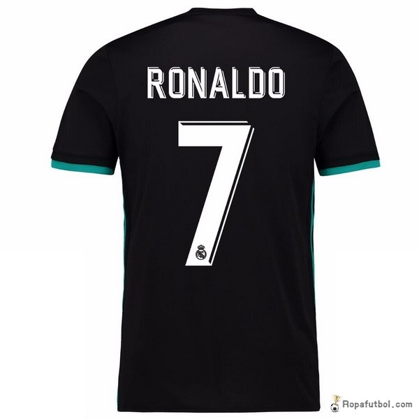 Camiseta Real Madrid Replica Segunda Ropa Ronaldo 2017/18